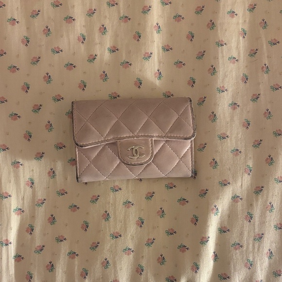 Small Pink Chanel Wallet - Picture 1 of 7